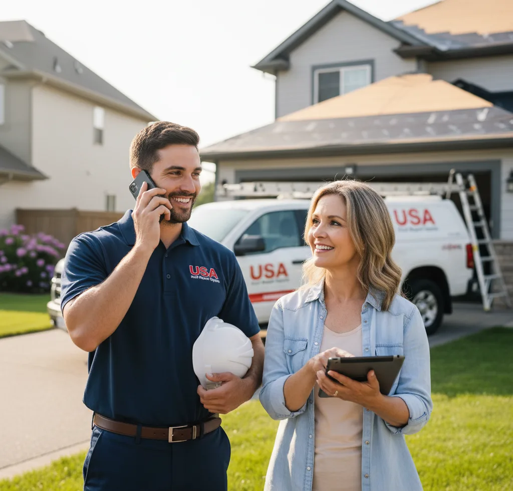 USA Roof Repair Experts customer support in Shreve